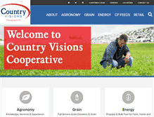Tablet Screenshot of countryvisionscoop.com